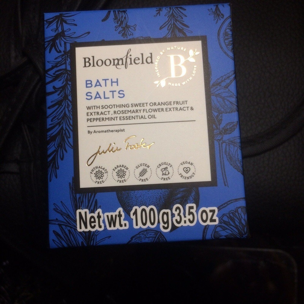Bloomfield Bath Salts Soothing Herbal Fruit Extracts & Essential Oils New - Picture 3 of 8